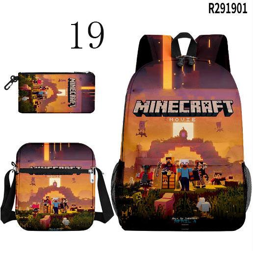 新品 3点セット リュックサック Minecraft 男の子 女の子 リュック