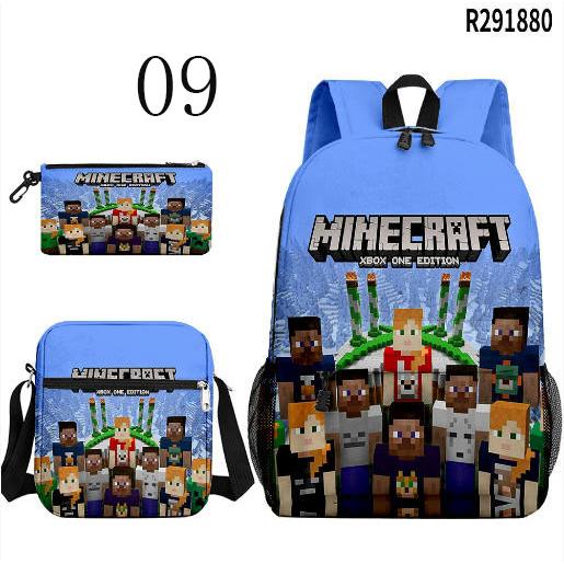 新品 3点セット リュックサック Minecraft 男の子 女の子 リュック