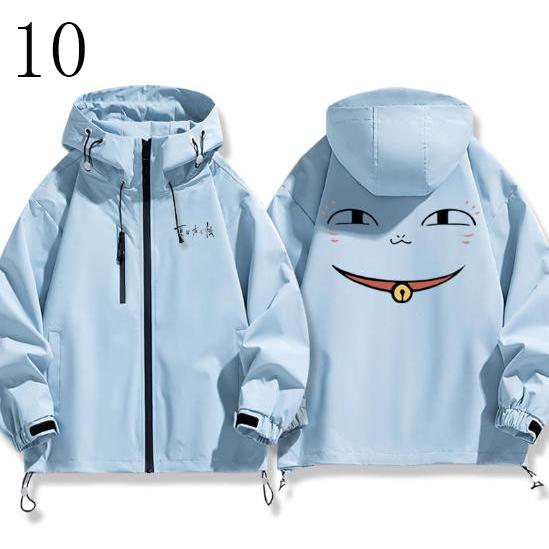 夏目友人帳 ニャンコ先生 グッズ ゲーム ジャケット 春秋 男女兼用