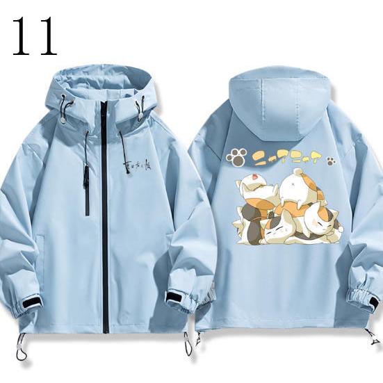 夏目友人帳 ニャンコ先生 グッズ ゲーム ジャケット 春秋 男女兼用