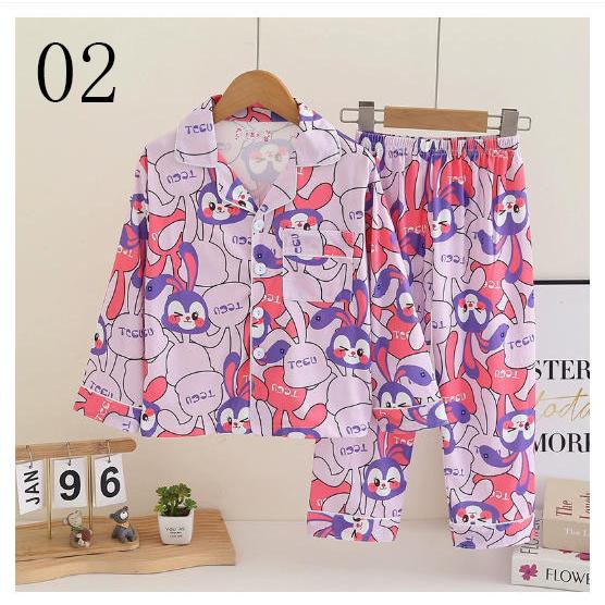 新品 20色 かわいい 春秋パジャマセット 上下セット 子供用パジャマ