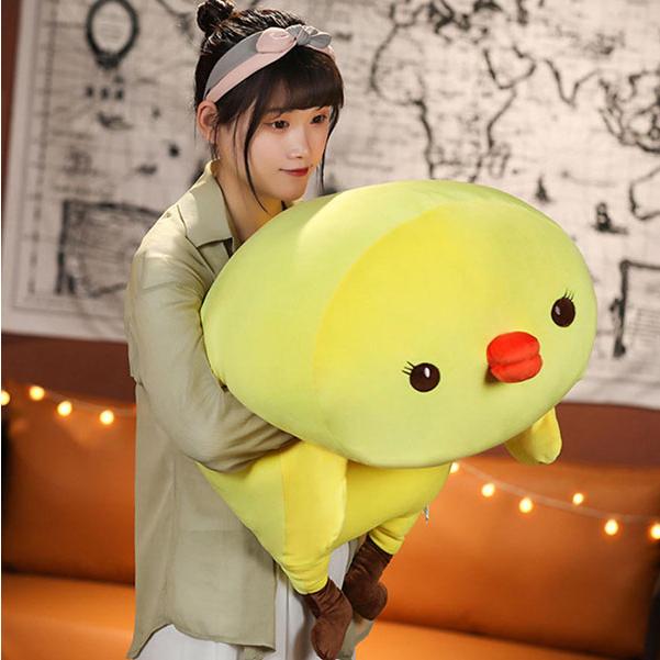 新品 ぬいぐるみ スーパーもちもちニワトリ抱き枕抱きまくら添い寝
