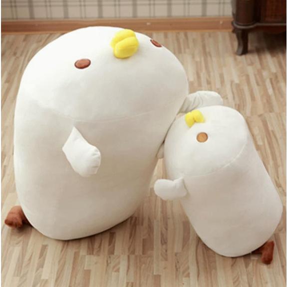 新品 ぬいぐるみ スーパーもちもちニワトリ抱き枕抱きまくら添い寝