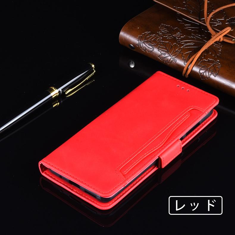 SONY Xperia 10 IV docomo ケース付き Xperia Sony 10 IV 専用レザー調ケース 背面ケース カード収納付き 全9