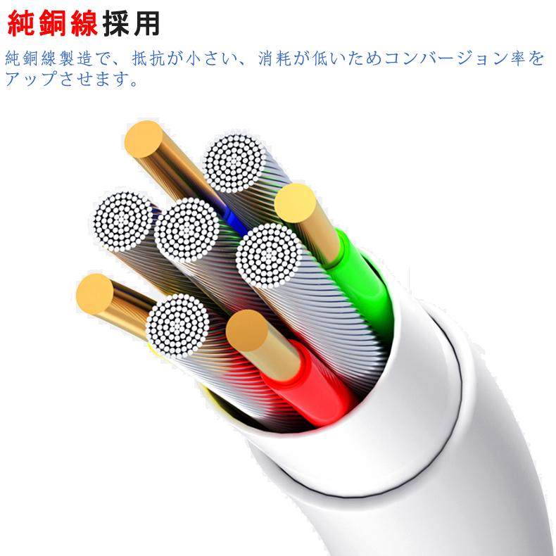 Type-C to 急速充電ケーブル 1m 【PD3.0(Power Delivery)とQC4.0