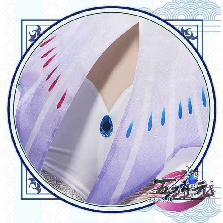 初獣猫　原神　コスプレ　珊瑚宮心海 さんごのみやここみ　衣装　※ウィッグ　靴　武器　追加可 ご理解した上でご購入をお願い致します コスプレ