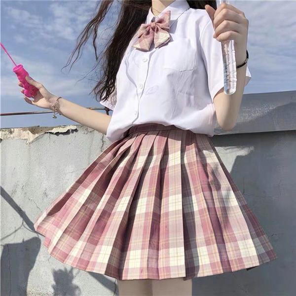 ミニスカート 制服スカート チェック柄 スカート 学生服 JK チェック