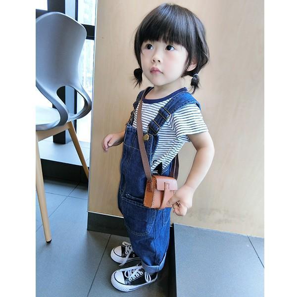 オーバーオールジーンズデニムジーパン子供服キッズサロペット
