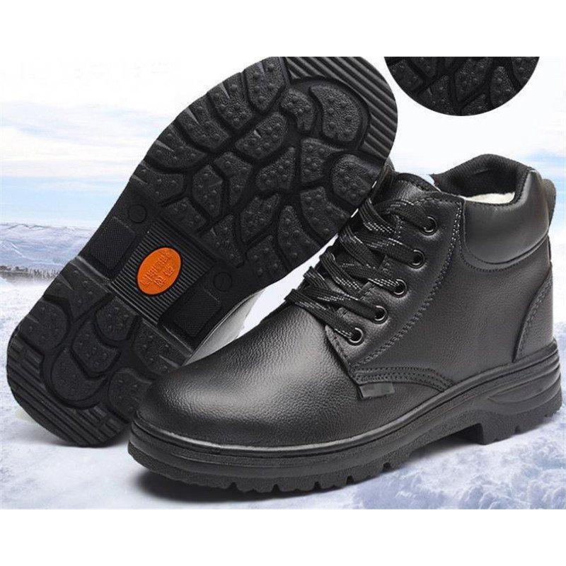 安全靴 鋼製 先芯 スニーカー 裏ボア 暖かい セーフティーシューズ