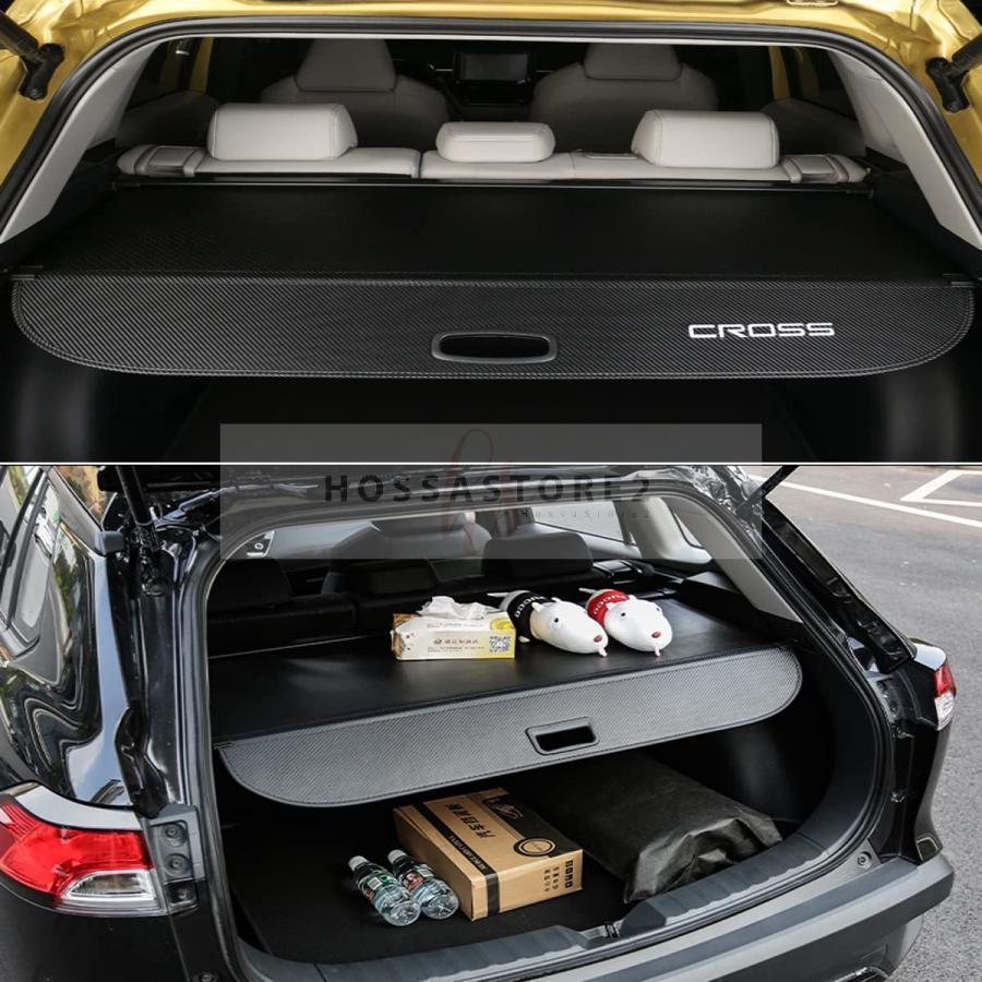 2021新型 トヨタ カローラクロス トノカバー ラゲージ収納 ロール