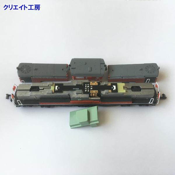 NK40-SN 常点灯 スナバ回路付き 電球色LEDヘッドライト基板 KATO DD51用 |  | 02