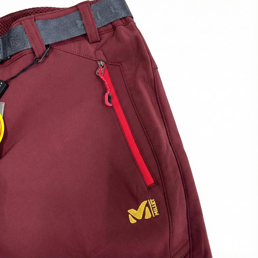 新品タグ付 MILLET ミレー トレッキングパンツ S バーガンディ ベルト付 登山 アウトドア | MILLET | 05
