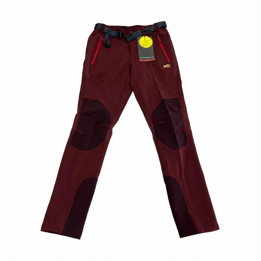 新品タグ付 MILLET ミレー トレッキングパンツ S バーガンディ ベルト付 登山 アウトドア | MILLET | 02