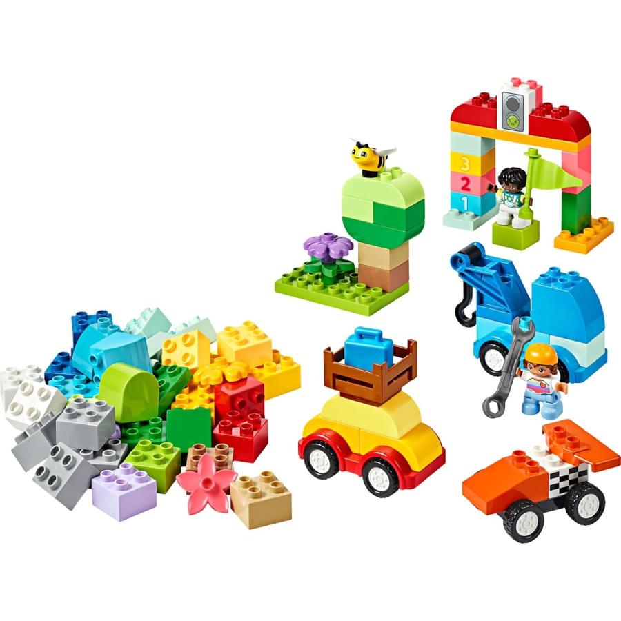 レゴ(LEGO) デュプロ デュプロのコンテナ デラックス くるまとトラック プレゼント ブロック 10439_5