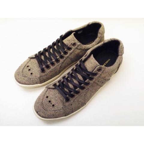 OSKLEN オスクレン メンズスニーカー 45310 “RIVA”(beige/black) MEN'S :106214075:shoes