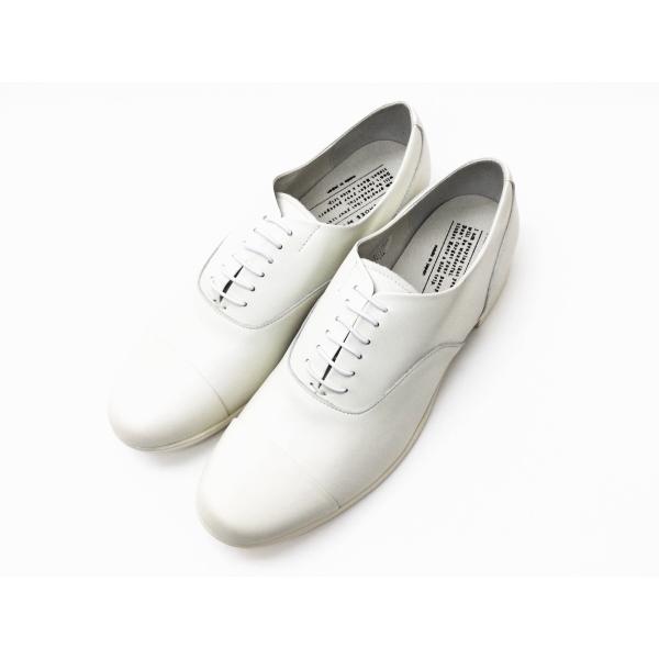 トラベルシューズバイショセ ストレートチップシューズ TR-001 ホワイト WHITE レディース 靴｜creation-shoes