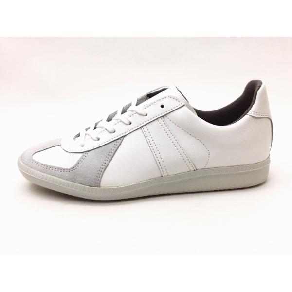 ジャーマントレーナー 【タナカユニバーサル#1183の後継モデル=German Trainer#1183E】 WHITEアッパー/WHITEソール メンズ&レディース 【税込定価¥22,000】 ジャーマントレーナー 【タナカユニバーサル#1183の後継モデル=German Trainer#1183E】 WHITEアッパー/WHITEソール メンズ&レディース 【税込定価¥22,000】