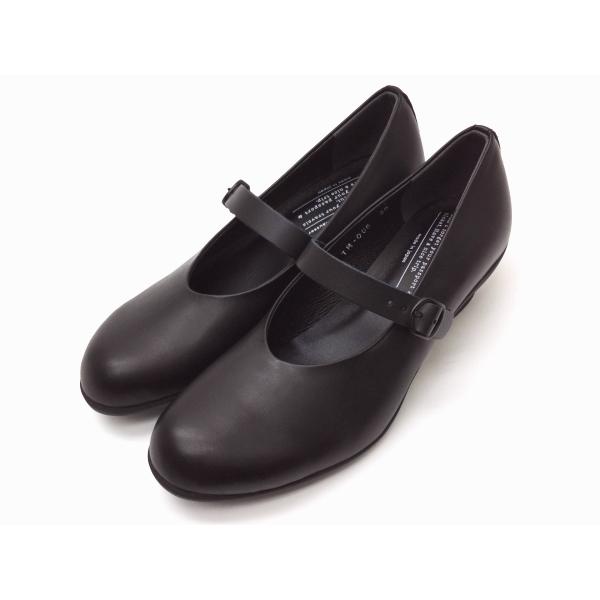 トラベルシューズバイショセ ワンストラップヒールパンプス Tr 006 ブラック Black レディース Shoes Shop Creation 通販 Yahoo ショッピング