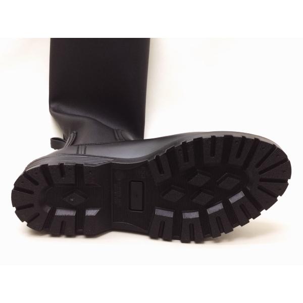 【UNISA】ARLO-WA BLACK レインロングブーツ UNISA】ARLO-WA BLACK レインロングブーツ