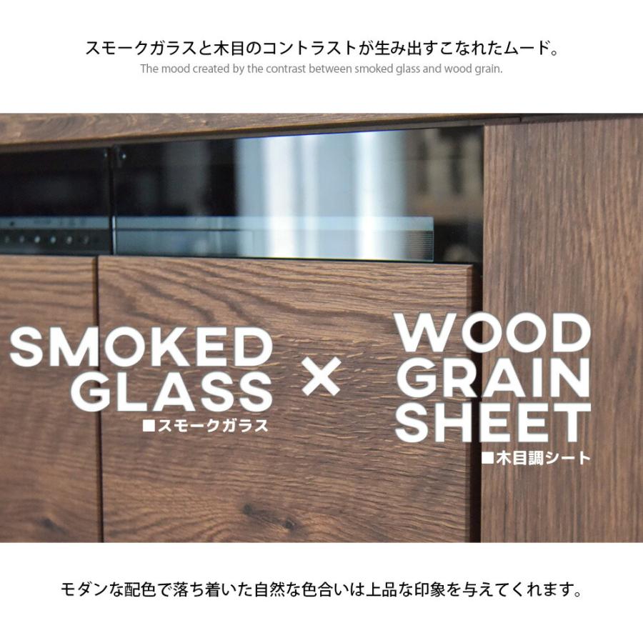 サイドボード キャビネット 完成品 リビング テレビボード テレビ台 TV マルチラック 幅120cm 薄型 奥行35 木目調 ウォールナット調 木製品 収納棚 完成品 木目調