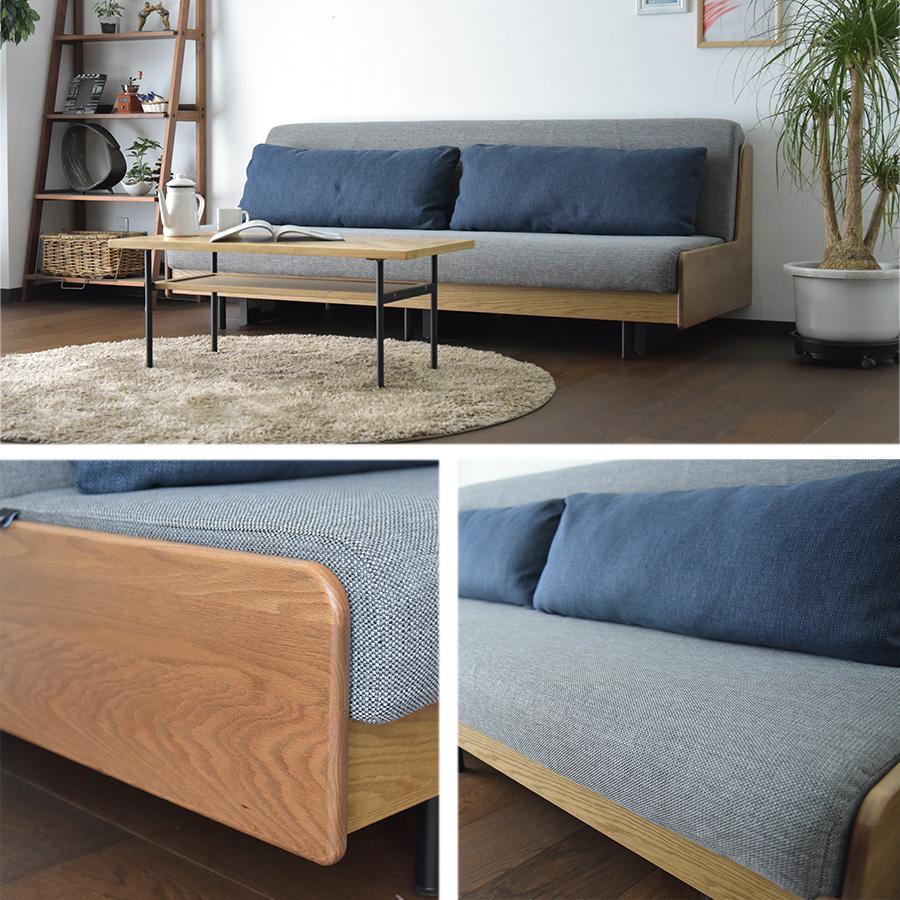 大川家具 無料開梱設置 ソファ 幅180 ソファベッド シングル