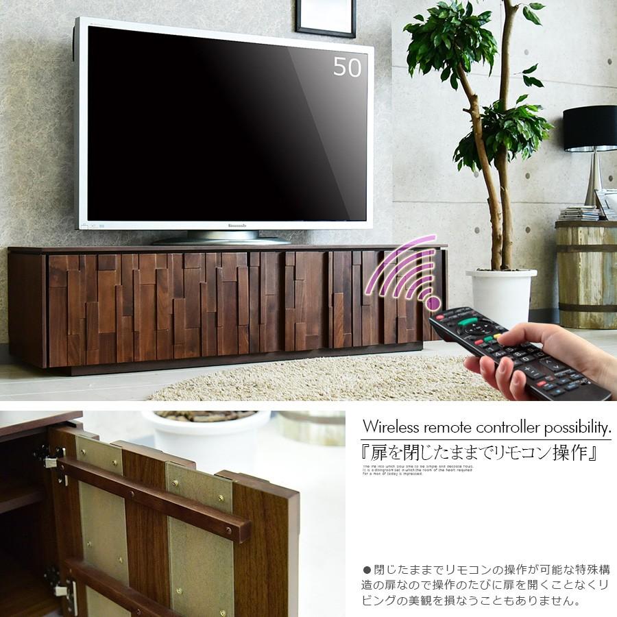 TVボード 160cm テレビボード テレビ台 北欧 木製 ブラウン おしゃれ リビング ローボード デザイン モダン シンプル 和モダン｜creation-style｜07