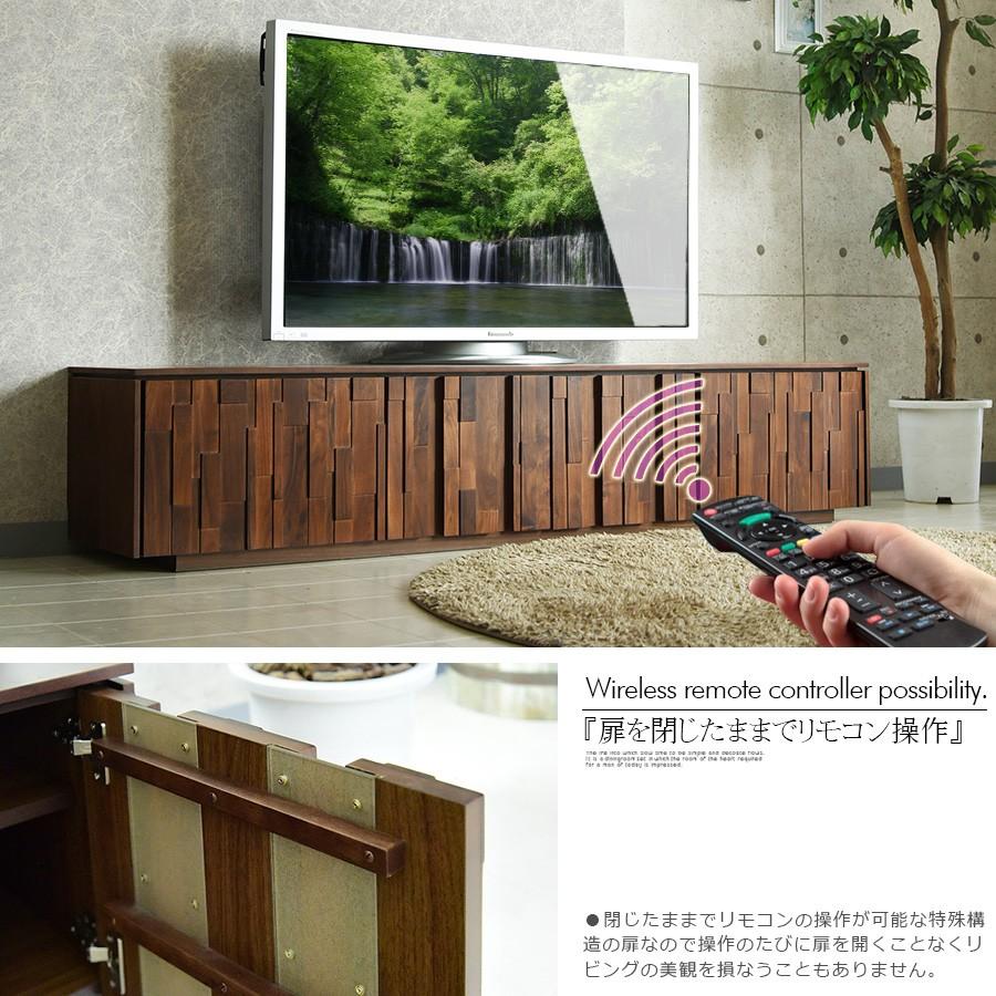 TVボード 200cm テレビボード テレビ台 北欧 木製 ブラウン おしゃれ リビング ローボード デザイン モダン シンプル 和モダン｜creation-style｜07