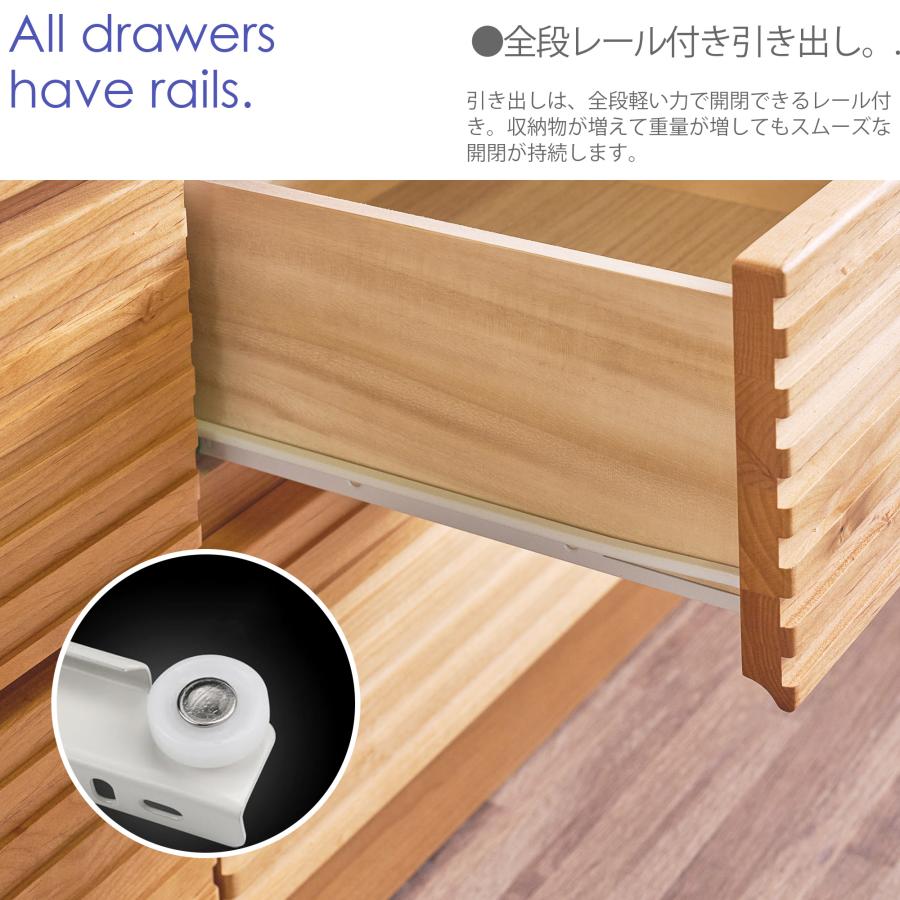 ローチェスト 160cm 2段 収納 ブラウン ナチュラル : C-スタイル Yahoo