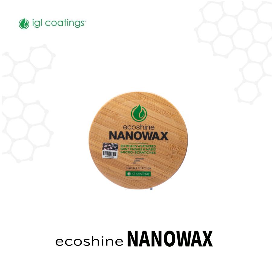 【igl coatings ecoshine NANOWAX】エコシャイン・ナノワックス 175g（固形ワックス）igl coatings Japan | 