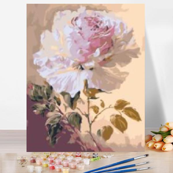 油絵 花 絵画 ピンク ピンク の美術・絵画素材