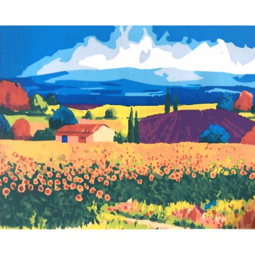 油絵塗り絵 油絵セット Ws Ae335 田舎風景 Diy絵 キャンバス 大人の塗り絵 油絵 壁デコ 壁装飾 名画 手作り 風景画 絵 絵画 Ws Ae335 Creative Style 通販 Yahoo ショッピング