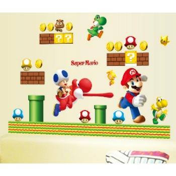 ウォールステッカー 子供部屋 マリオ 壁シール ウォールシール インテリアシール はがせる かわいい Ws Ay7062 Creative Style 通販 Yahoo ショッピング