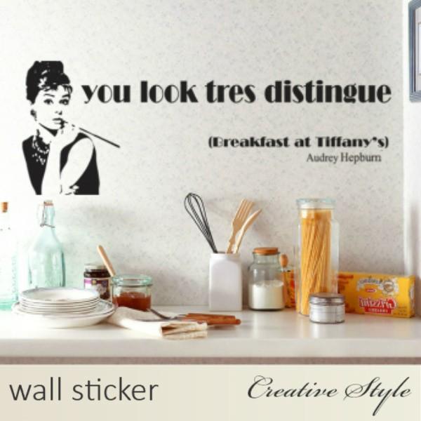ウォールステッカー オードリー ヘップバーン 北欧 モダン おしゃれ 壁紙 シール ウォールシール はがせる 壁飾り インテリア シール Ws Ay9062 Creative Style 通販 Yahoo ショッピング