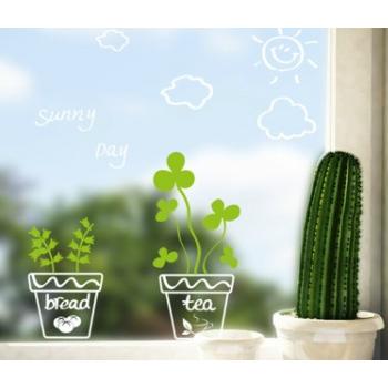 ウォールステッカー 北欧 木 植物 花 Sunny Day 壁シール ウォールシール はがせる おしゃれ 壁飾り 壁装飾 模様替え|creative-style|03