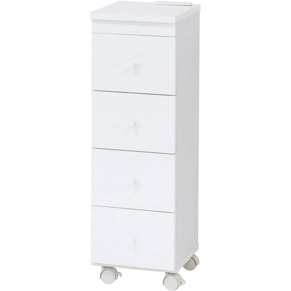 期間限定セール スリムワゴン 幅25cm キャスター付き 人気ショップが最安値挑戦 ワゴン すきま収納 コンセント付き キッチンワゴン