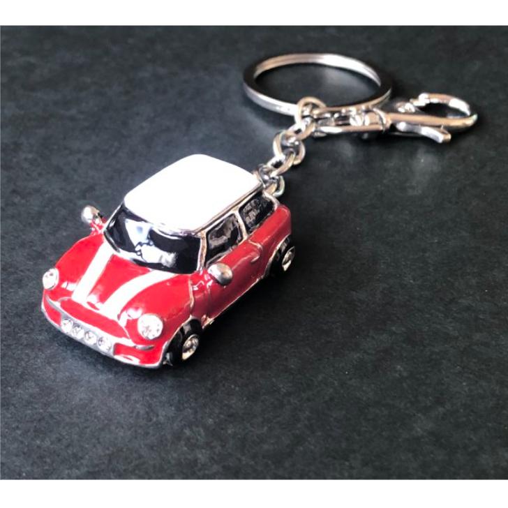 車 キーホルダー キーリング ミニ クラシックカーアクセサリー ドレス 