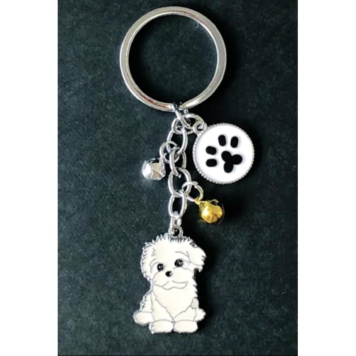 犬 ヨークシャテリア ヨーキー マルチーズ ウエスティ キーホルダー