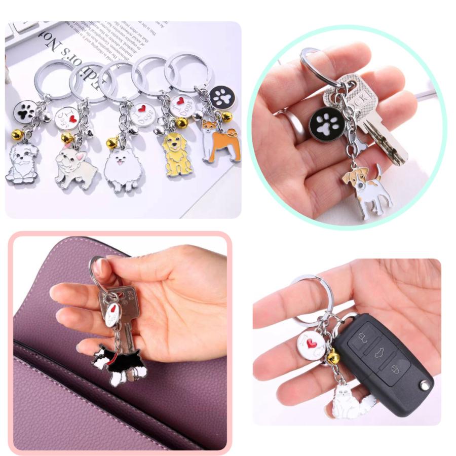 購買 犬 いぬ ビションフリーゼ トイプードル キーホルダー チャーム バックチャーム アクセサー かわいい おしゃれ 犬雑貨 犬小物 雑貨 愛犬グッズ プレゼント Shipsctc Org