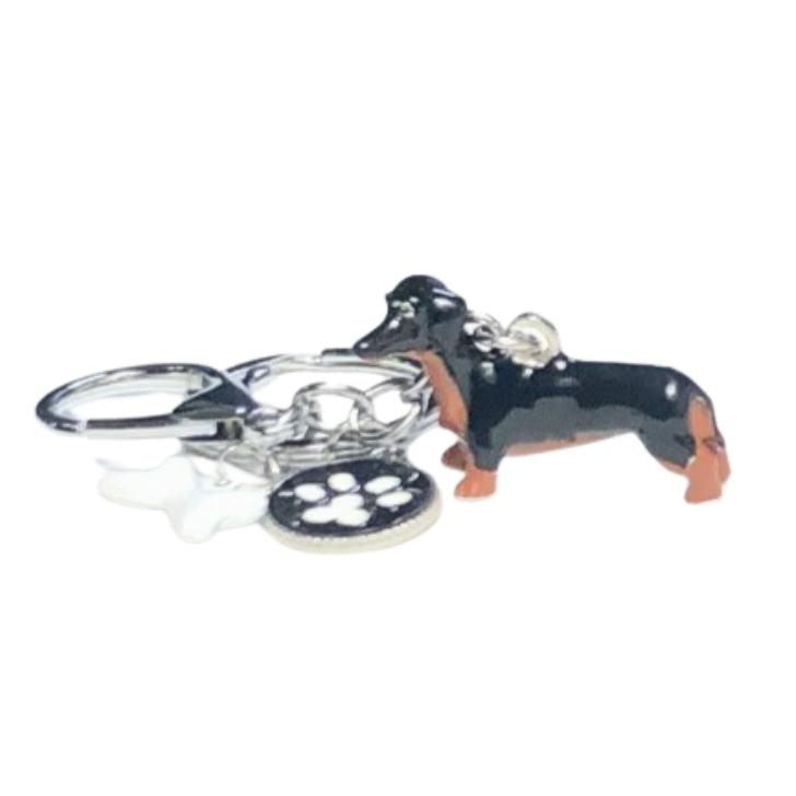 ダックスフンド ミニチュア ダックス 犬 キーホルダー チャーム