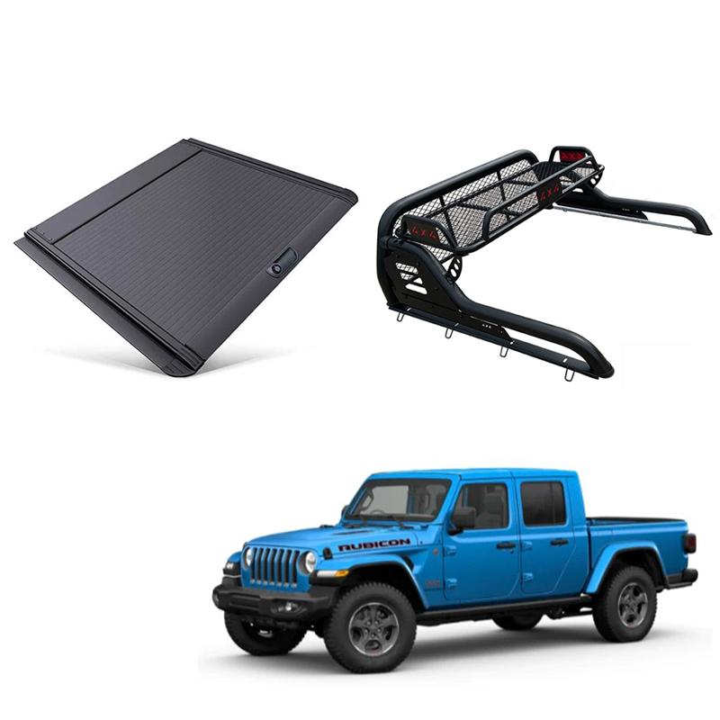 ジープグラディエーター 荷台 シャッター式ハードトノカバー トレイル 
