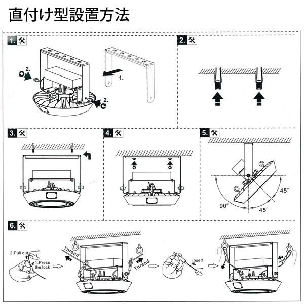 高天井用LEDランプ LED 水銀灯700W対応 ソケット型 防塵・防水 IP65 25000lm MEANWELL別置き電源｜creavo｜03