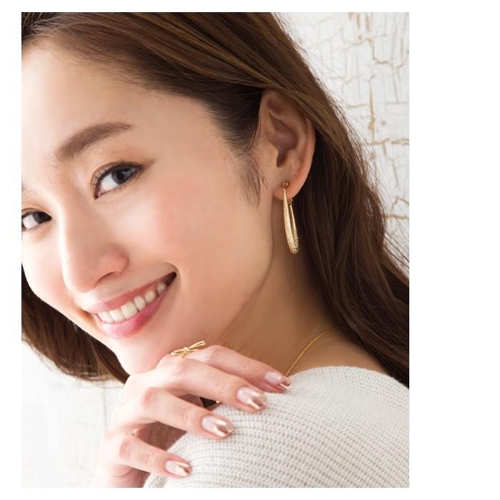 DT MaxMara ☆ フープ イヤリング ピアス CIAD 2色 DT MaxMara