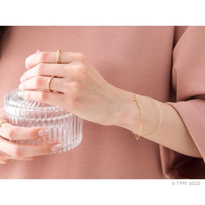 星座 モチーフ ゴールド バングル 　ジルコニア　オープン　ブレスレット Cream dot. 【全品送料無料⇒9月7日23：59迄】バングル
