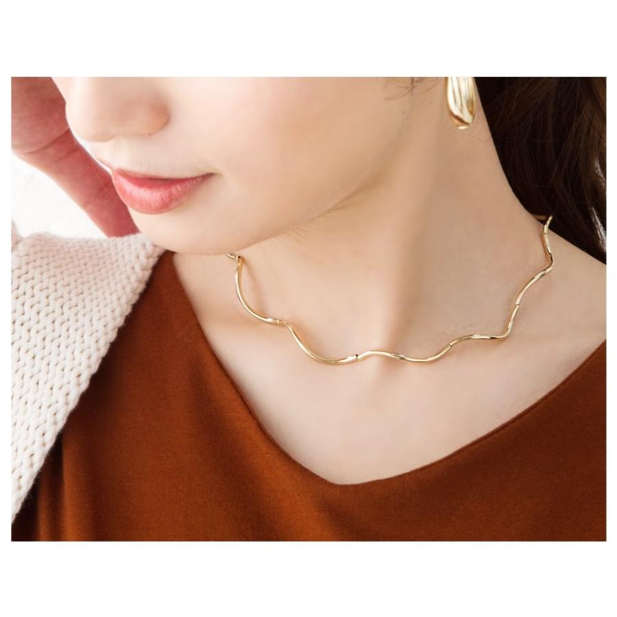 激レア！チョーカー型　マルチクリーム Cream dot. チョーカー ネックレス レディース ひねり 大人 上品