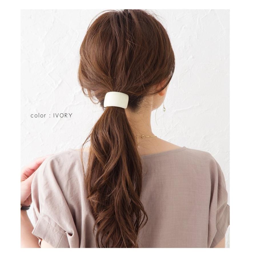 Cream dot. ポニーフック ヘアカフス ヘアゴム 大人っぽい