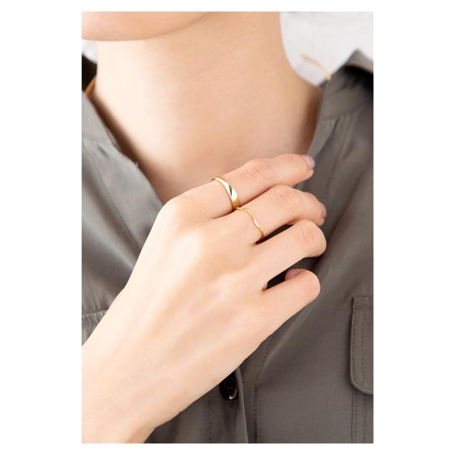 ハイクオリティ　クラッシュ　ピアス　指輪　リングネックレスやブレスレット好き！ Cream dot. ステンレス製 リング 指輪 金属アレルギー