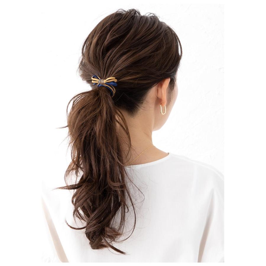 全9色 ヘアゴム 大人っぽい 細 リボン シンプル おしゃれ ヘアアクセサリー 大人 ベージュ カーキ ピンク ゆうパケットok Cream Dot 通販 Paypayモール