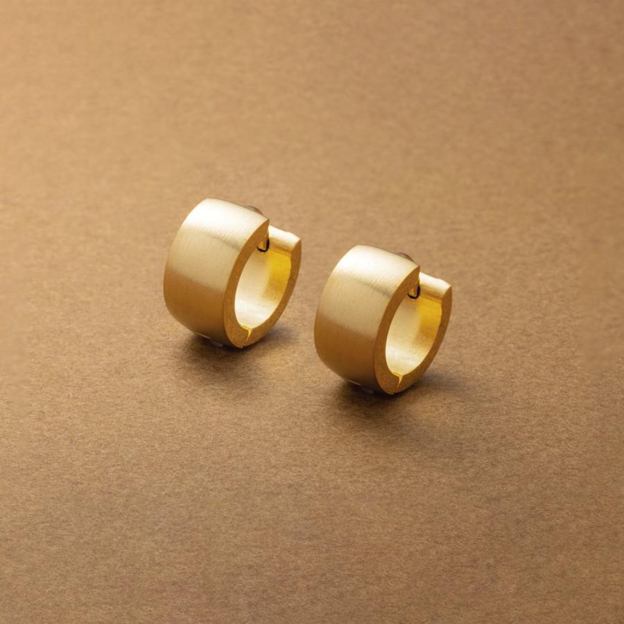 PinkMuY　ジュエリーマキ　大きめ35㎜　フープピアス　18金 PinkMuY ジュエリーマキ 大きめ35㎜ フープピアス 18金 K18