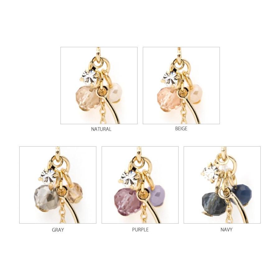 親子や姉妹お揃いビジューピアス＆ヘアクリップ＆キッズイヤリング