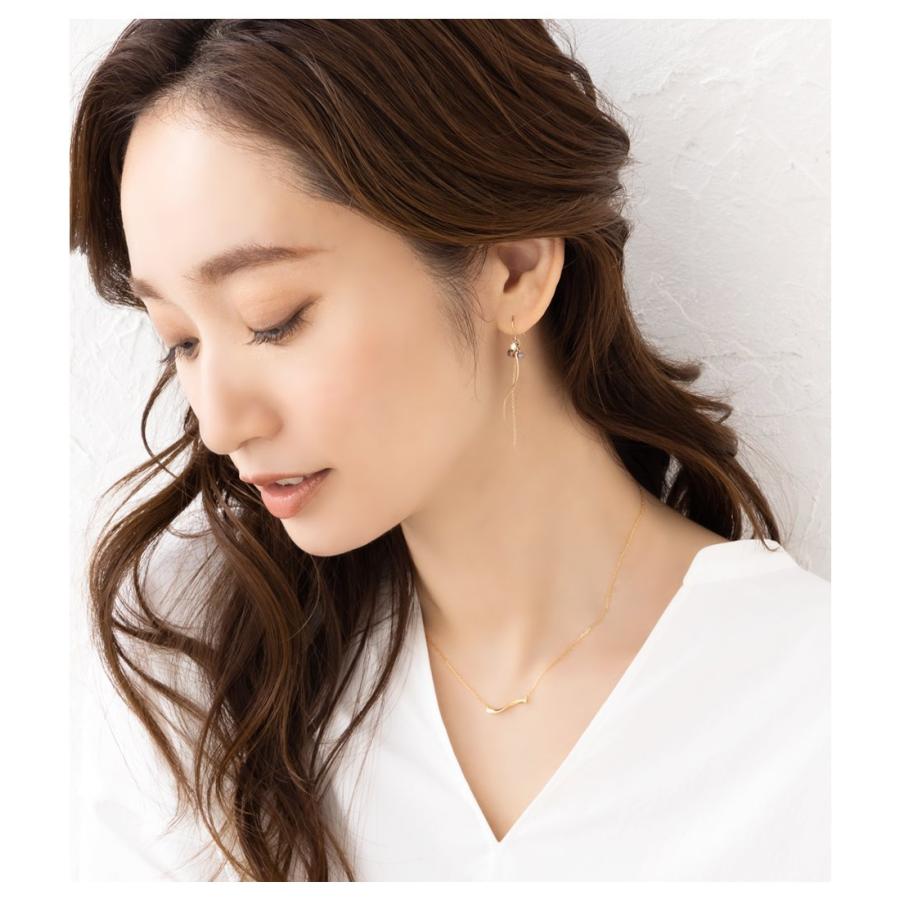 Cream dot. 選べる ピアス イヤリング レディース キュービック